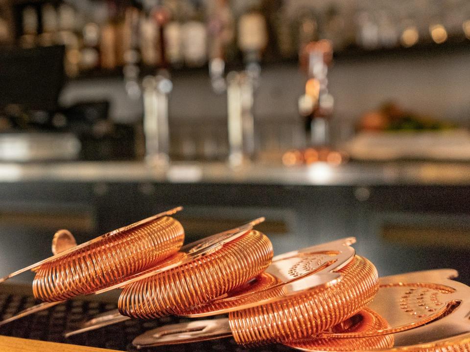 Bar tools made of coiled copper